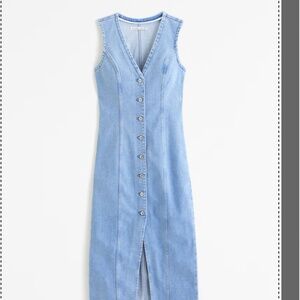 Abercrombie denim dress Brand new in bag!